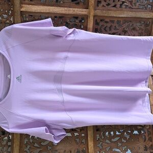 Adidas Light Purple Sports Tee